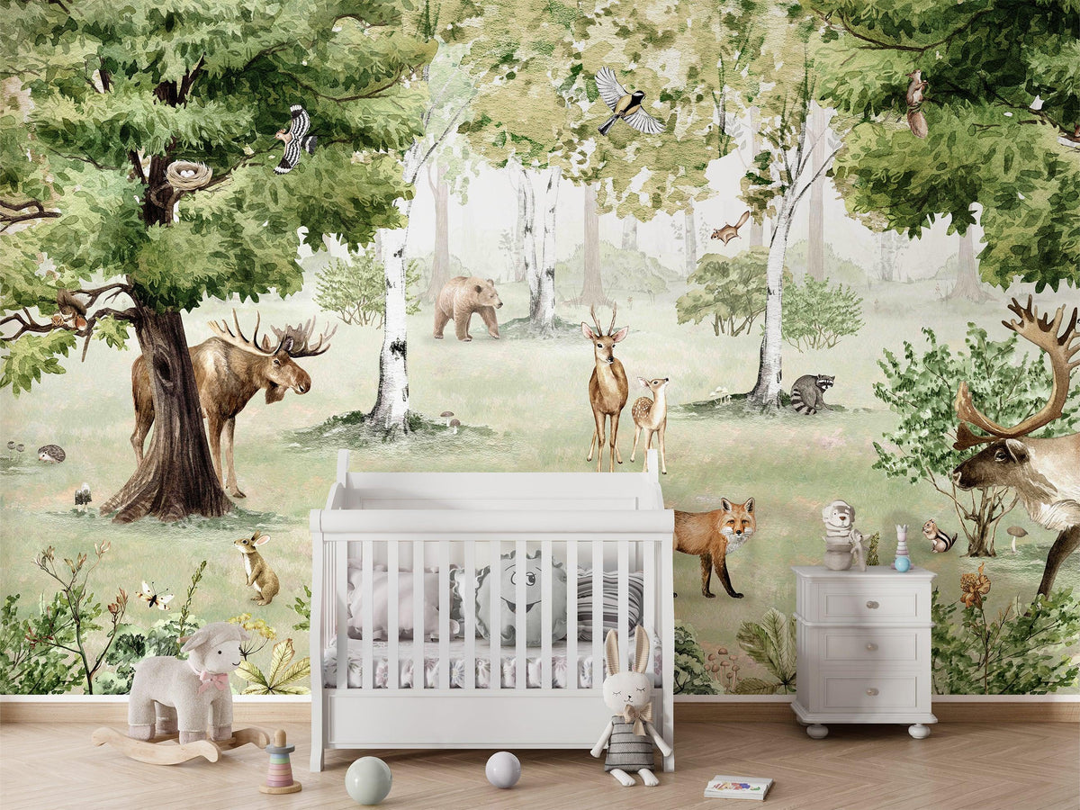 Woodland Wonders Wallpaper Mural