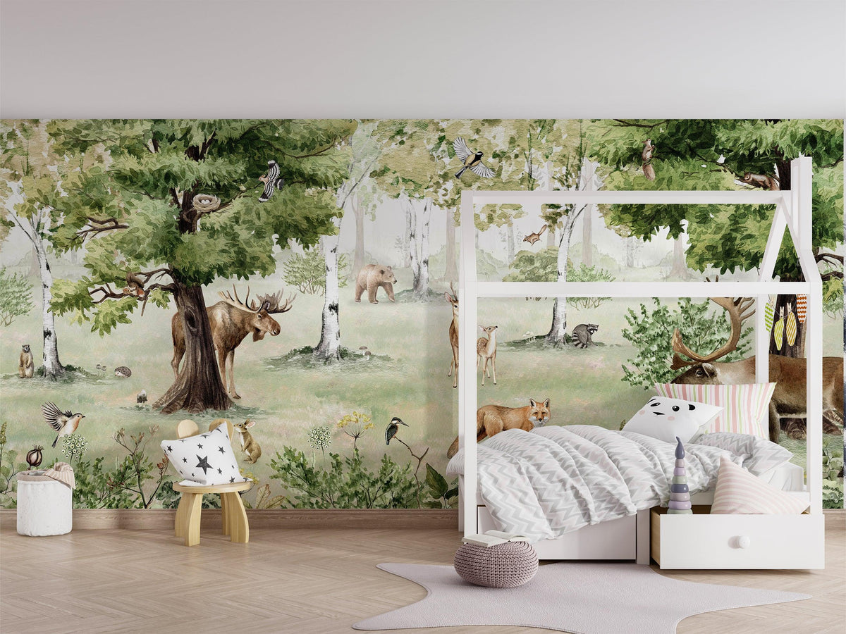 Woodland Wonders Wallpaper Mural