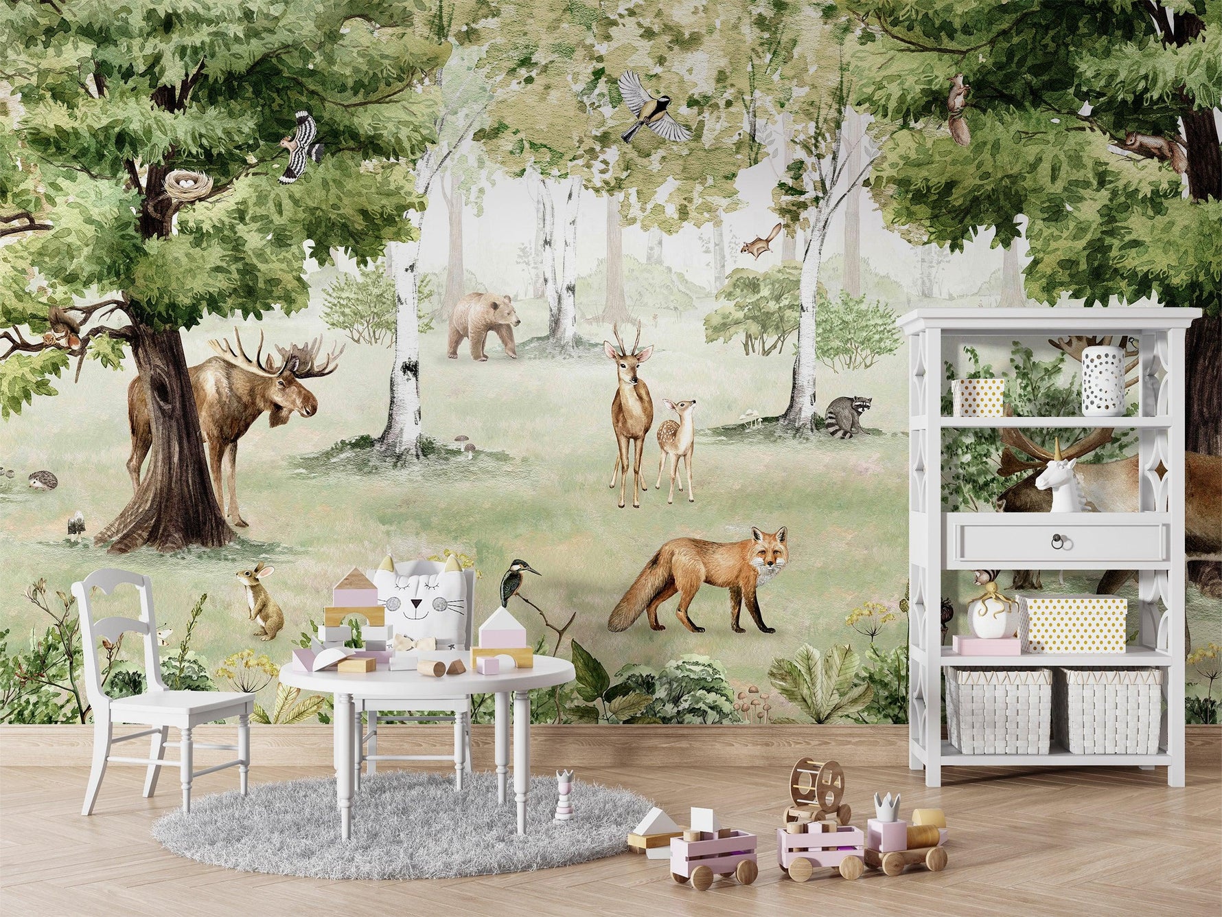 Woodland Wonders Wallpaper Mural