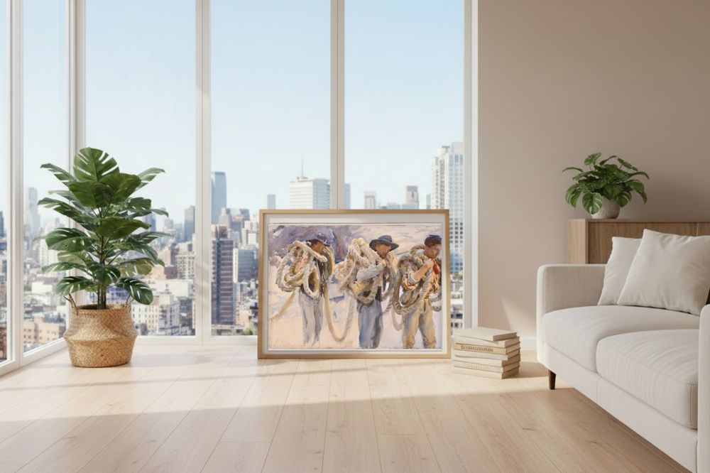 Framed room mockup - loft