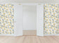 Yellow Mini Botanical Floral Wallpaper - MAIA HOMES