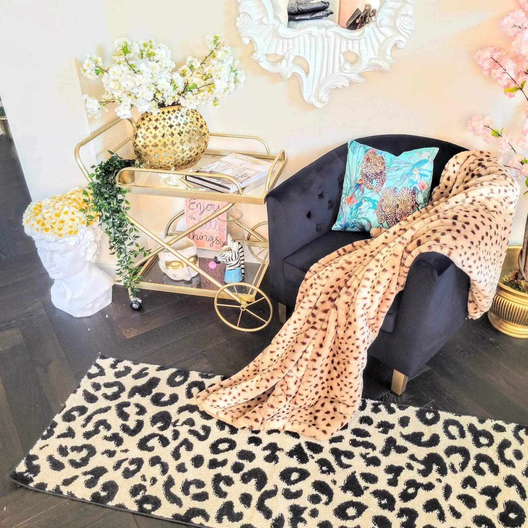 Zebra Blowing Bubbles Decorative Vase