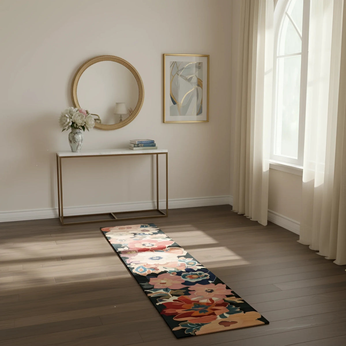 Zenith Bloom Hand Tufted Wool Rug