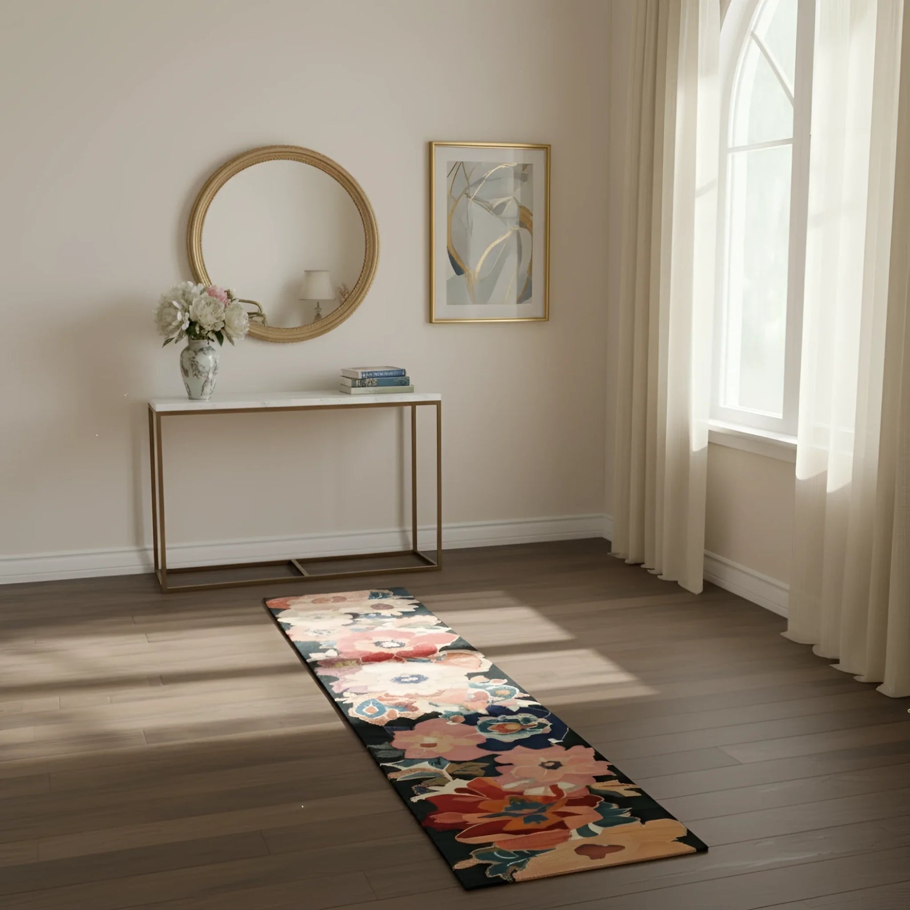 Zenith Bloom Hand Tufted Wool Rug