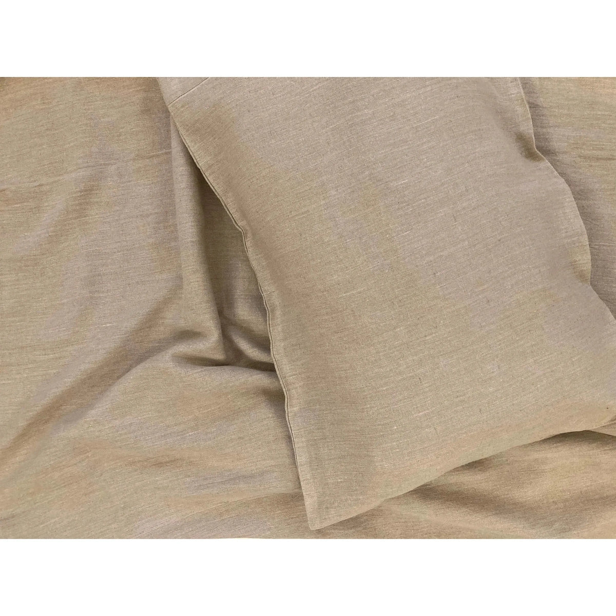 100% Pure Linen Duvet Cover Set - Natural Beige