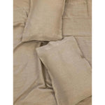 100% Pure Linen Duvet Cover Set - Natural Beige