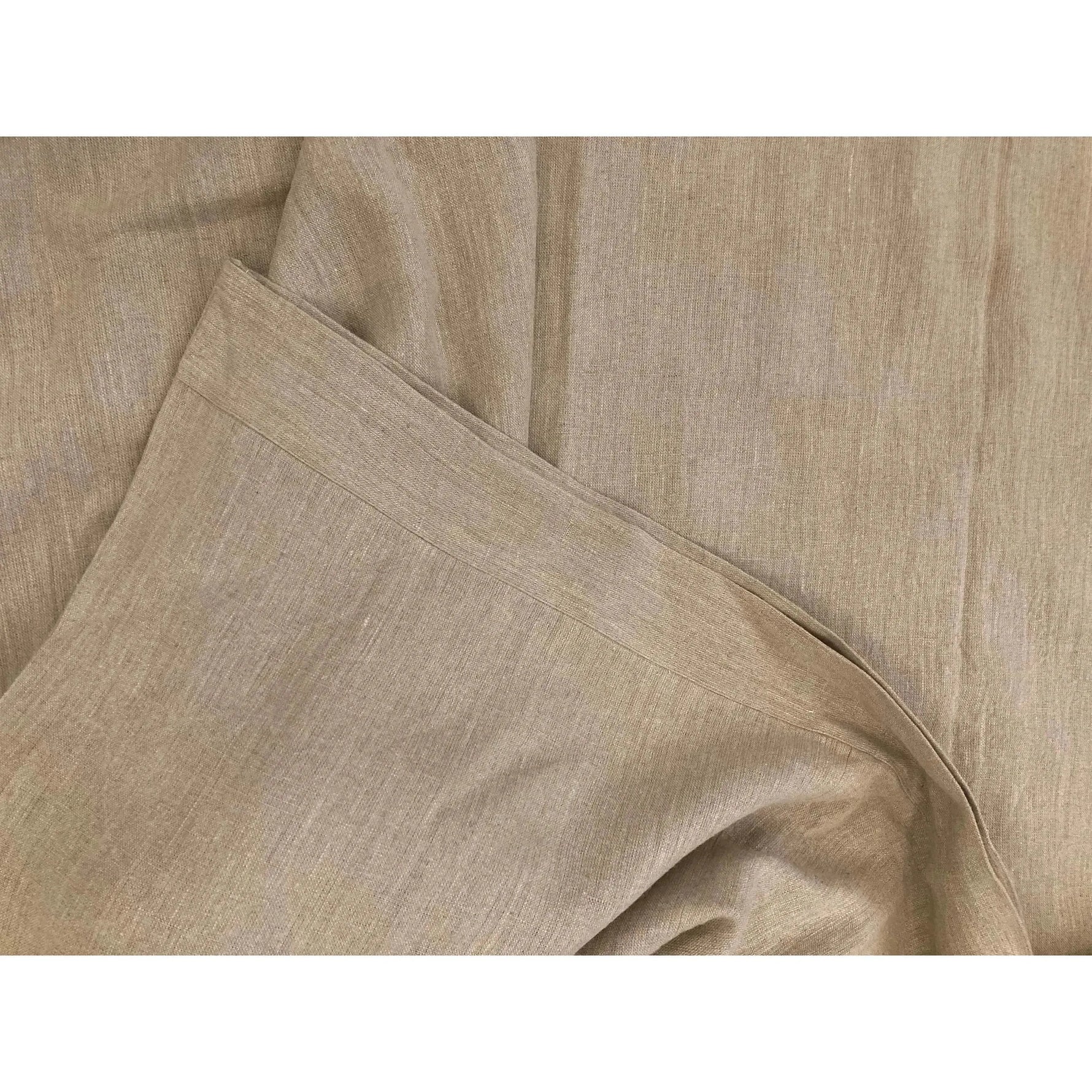 100% Pure Linen Duvet Cover Set - Natural Beige