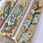 3 pcs Cactus Mosaic Wall Art