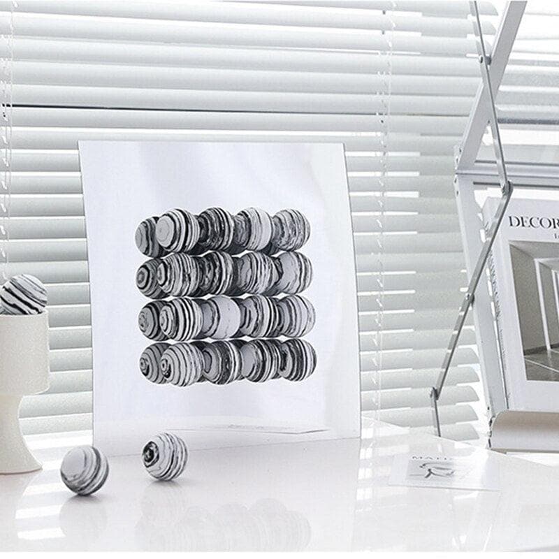 3D Acrylic Ball Wall Transparent Mirror - MAIA HOMES