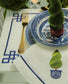 4 Pcs Linen Greek Placemat Set - MAIA HOMES