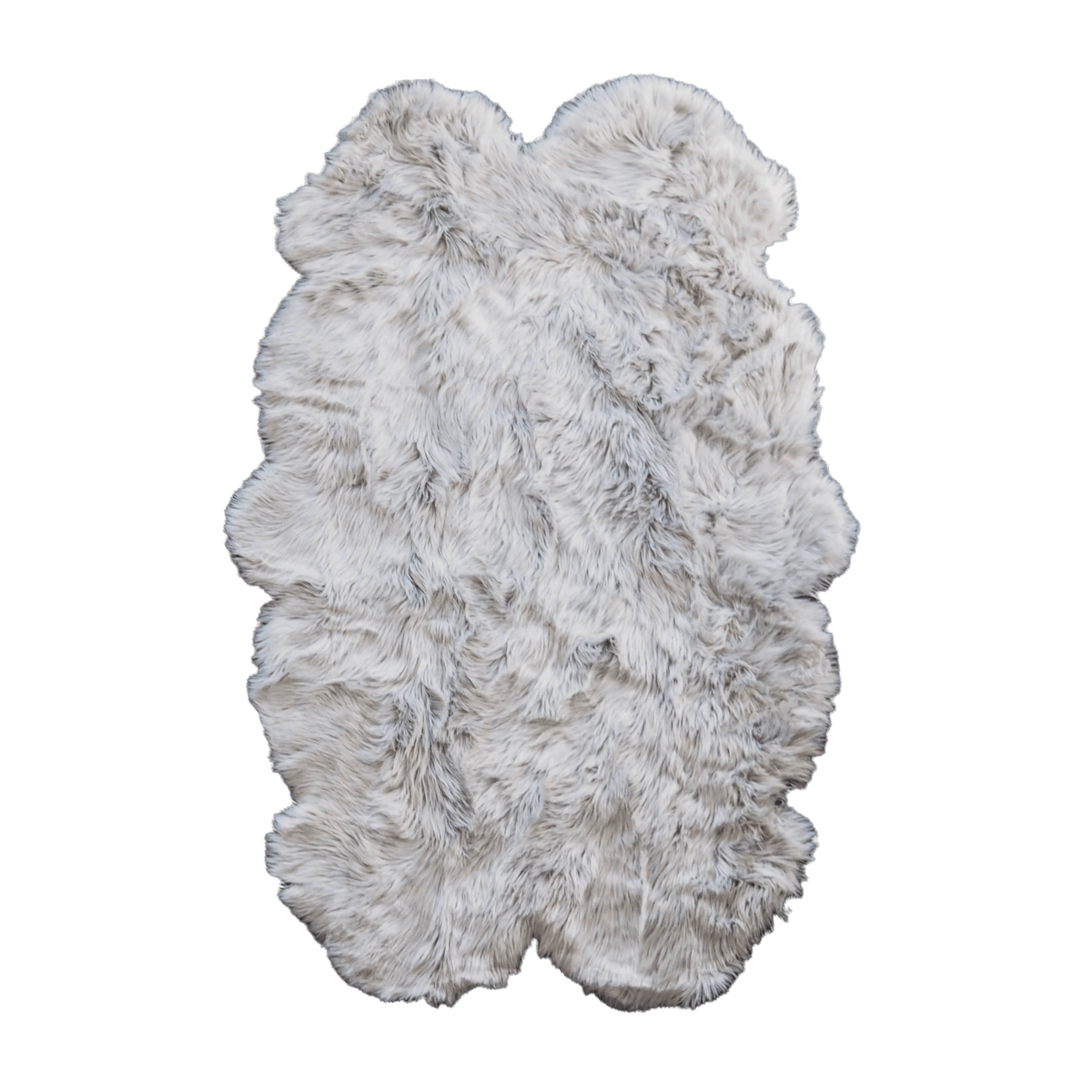 4' x 6' Animal Shape Artificial Wool Faux Fur Rug