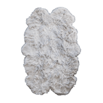 4' x 6' Animal Shape Artificial Wool Faux Fur Rug