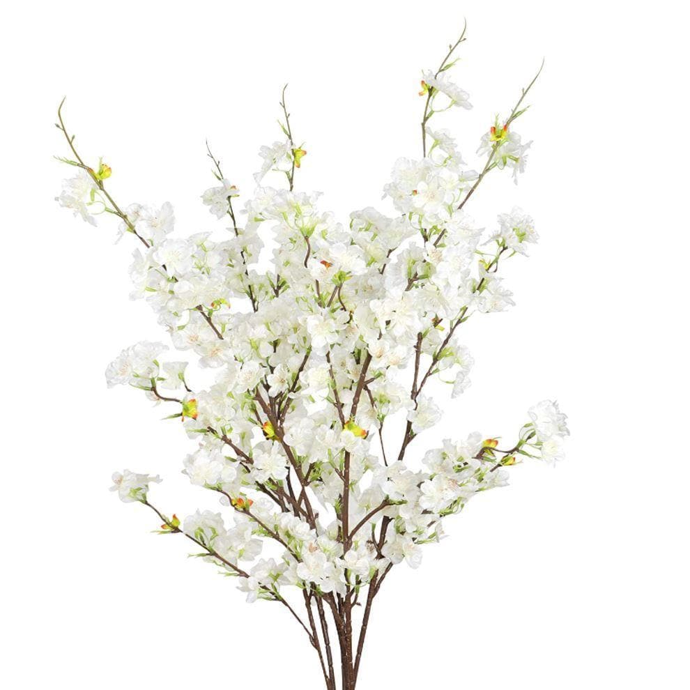 41" Faux Cherry Blossom Stems - 4 Branches - MAIA HOMES