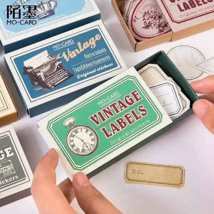 60 pcs Vintage DIY Diary Stickers