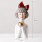 80s Lady Figurine Miniature - MAIA HOMES