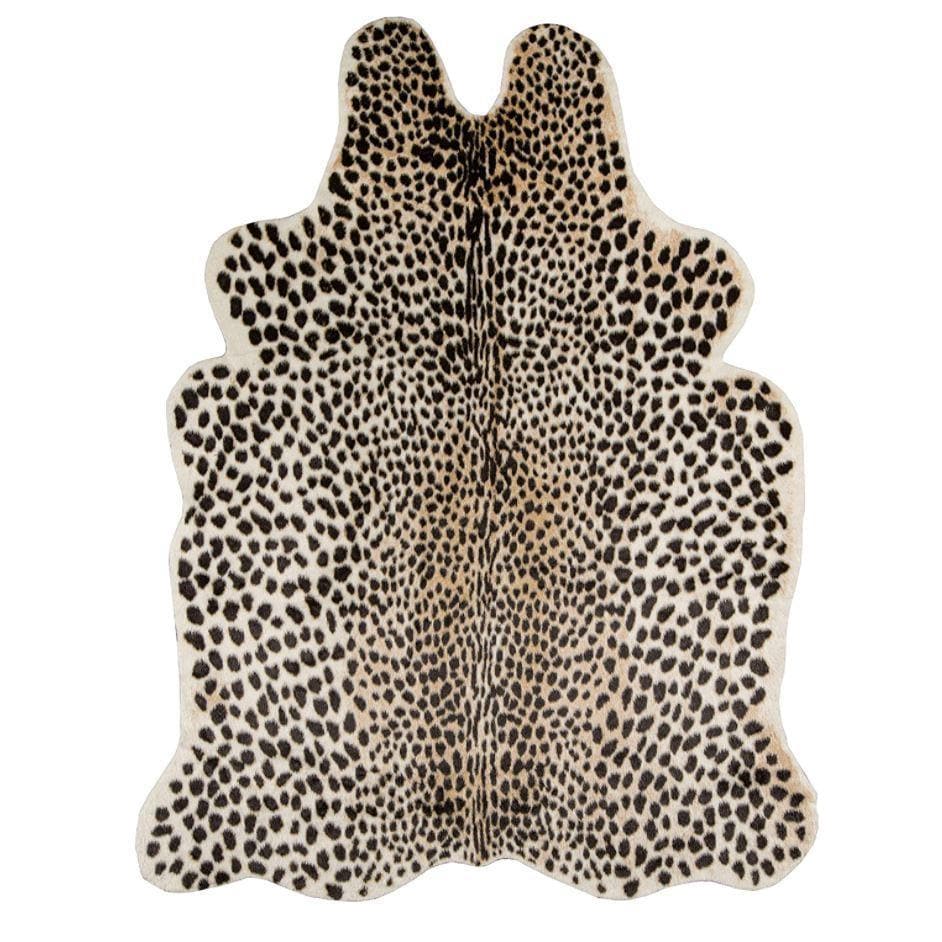 Acadia Cheetah Multi Faux Hide Area Rug