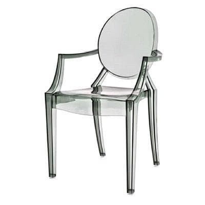 Acrylic Dining Armchair 2 One Size