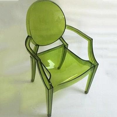 Acrylic Dining Armchair 3 One Size