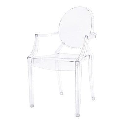 Acrylic Dining Armchair 1 One Size