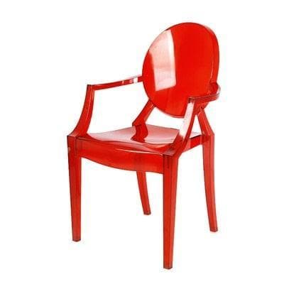 Acrylic Dining Armchair 8 One Size