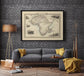 Africa Map Print| Art History