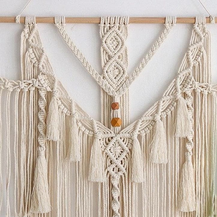 Alaia Hand Woven Boho Macrame Tapestry