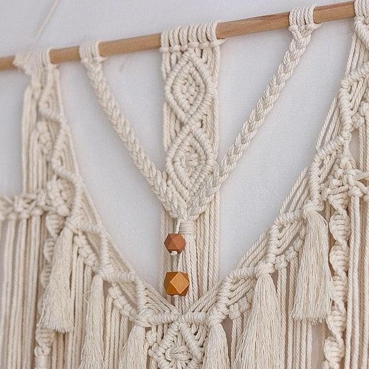 Alaia Hand Woven Boho Macrame Tapestry