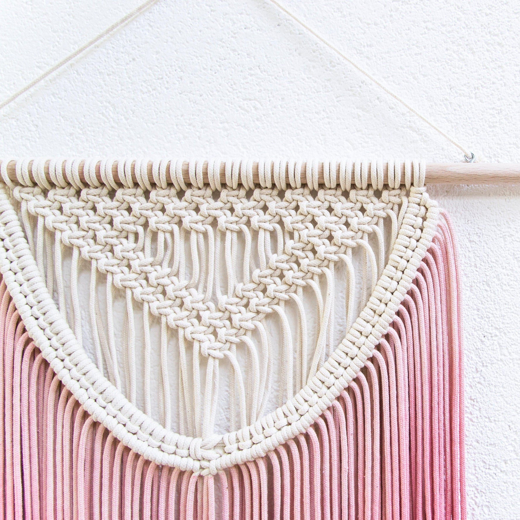 Alexa Dyed Macrame Wall Hanging