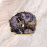 Amethyst Desk Wall Clock