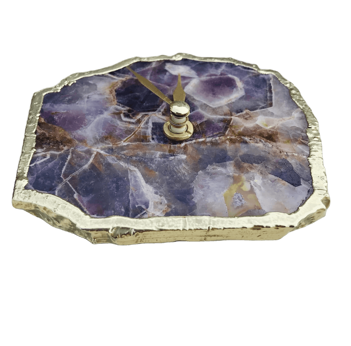 Amethyst Desk Wall Clock