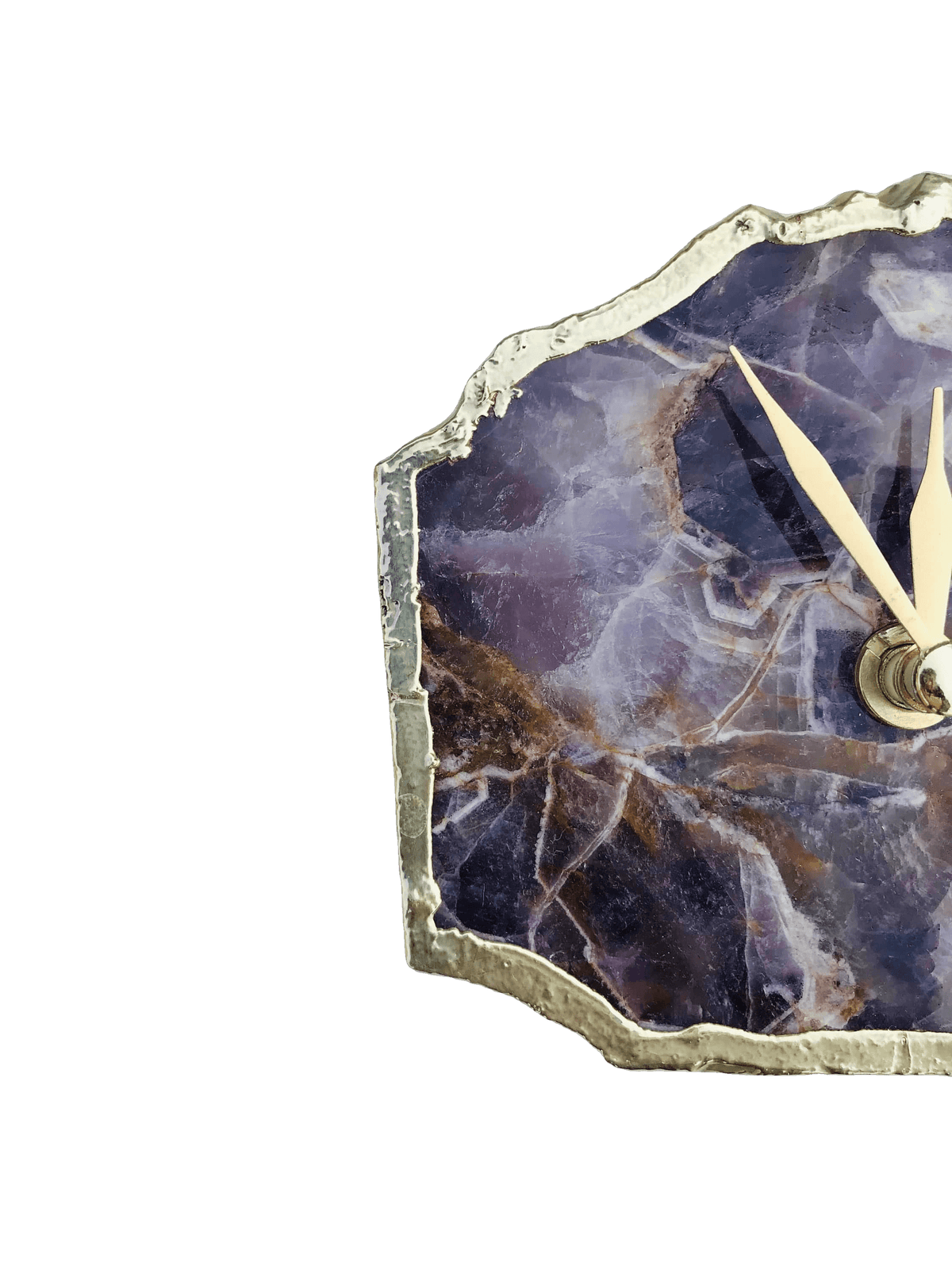 Amethyst Desk Wall Clock