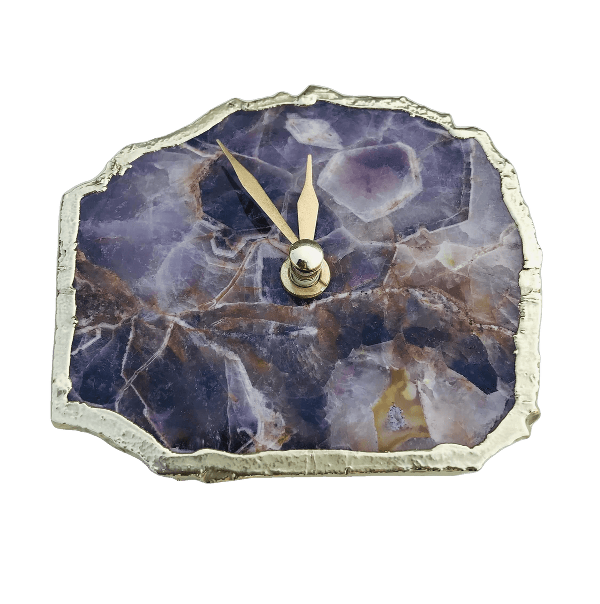 Amethyst Desk Wall Clock