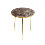 Amethyst Round Coffee Side Table