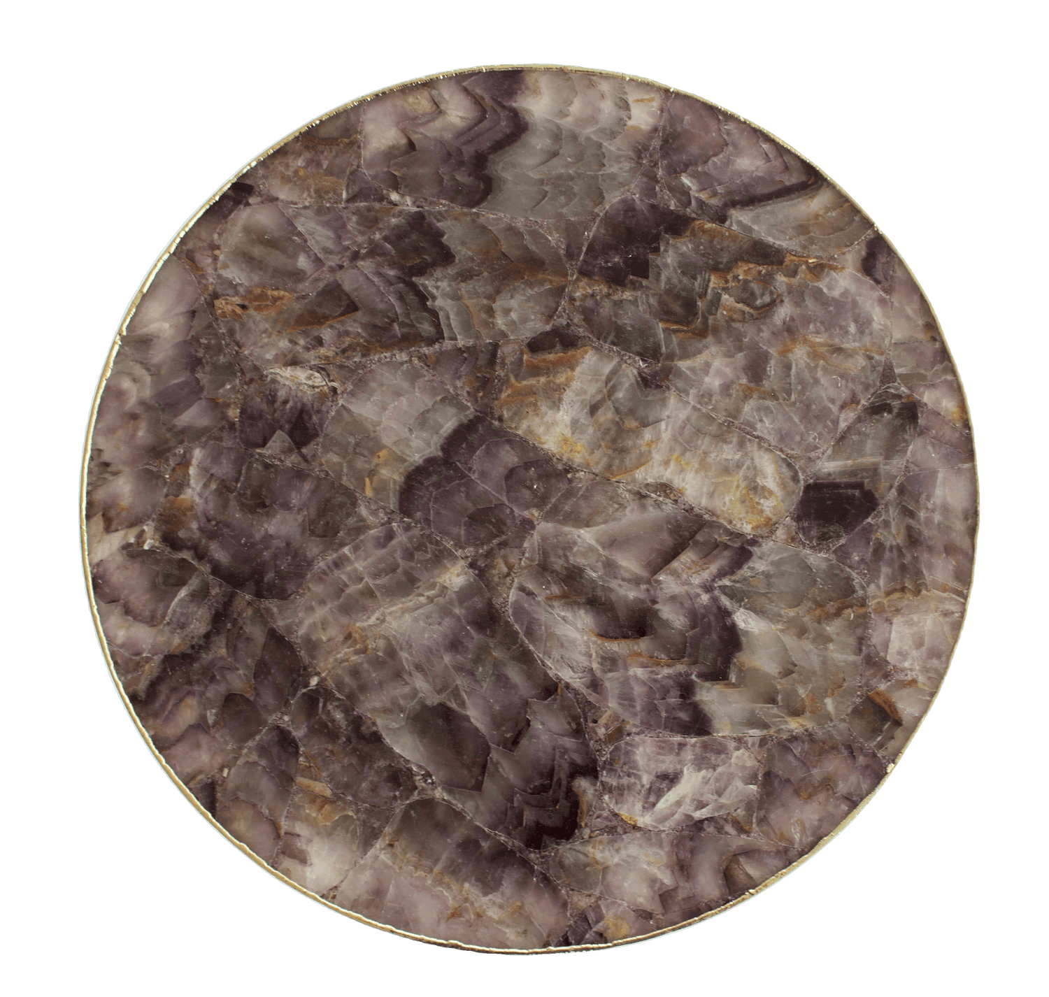 Amethyst Round Coffee Side Table