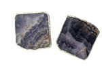 Amethyst Stone Coasters - Set of 4