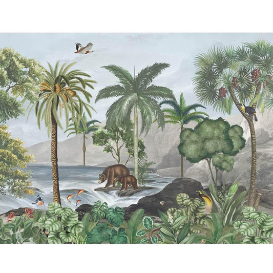 Anandvan, Jungle Theme Wallpaper