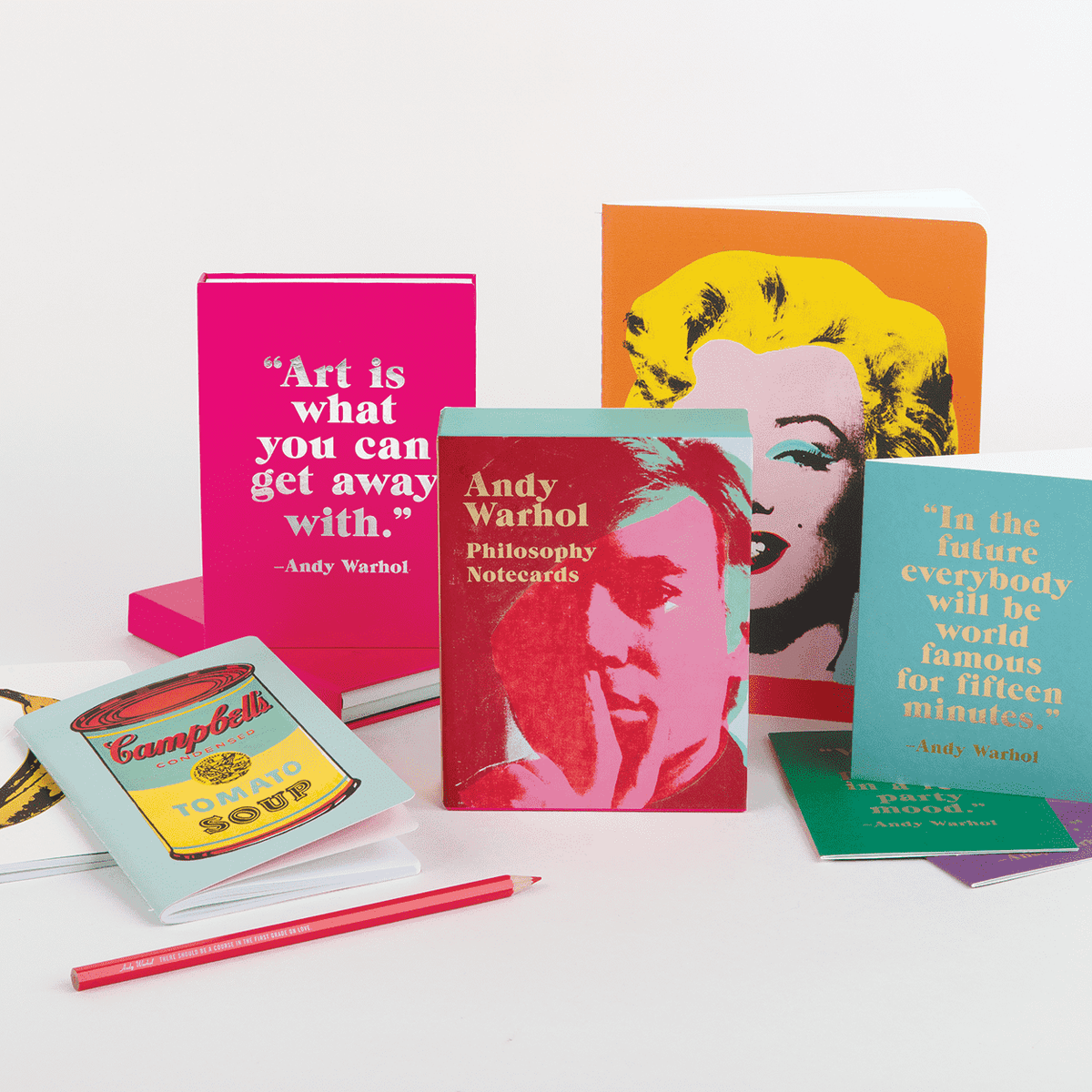 Andy Warhol Mini Notebook Set