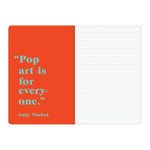 Andy Warhol Mini Notebook Set