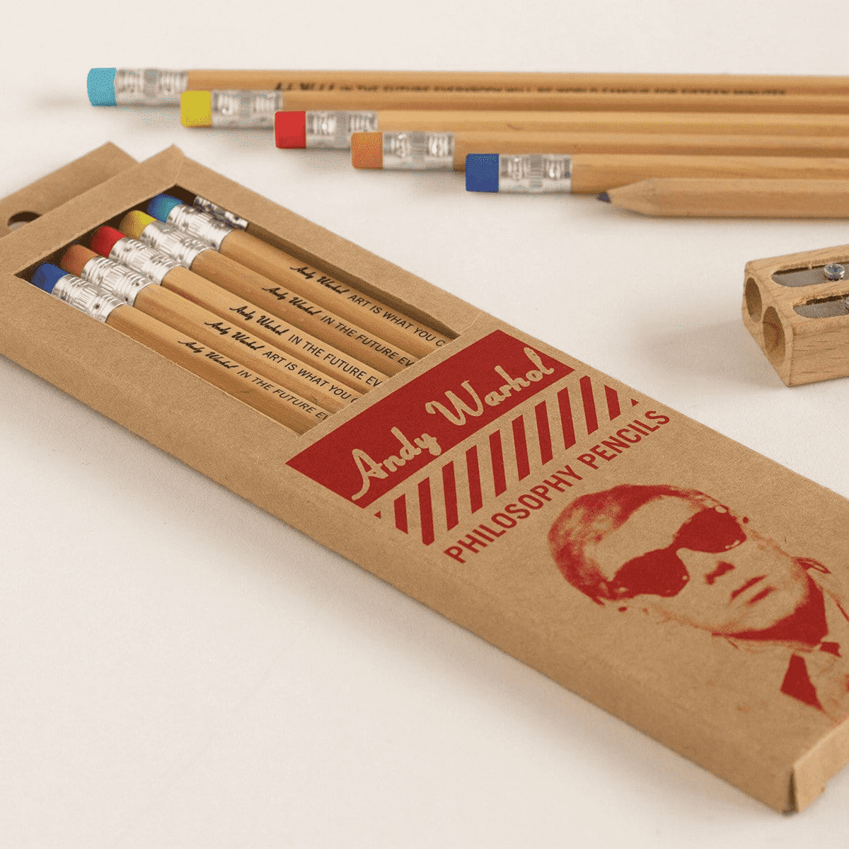 Andy Warhol Philosophy Pencil Set