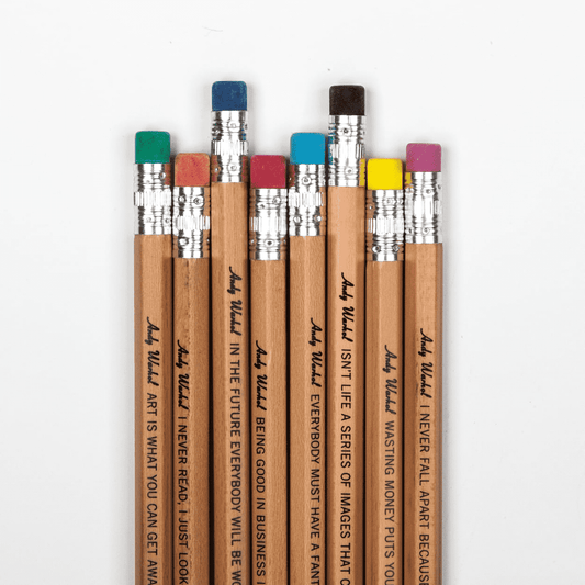 Andy Warhol Philosophy Pencil Set - MAIA HOMES
