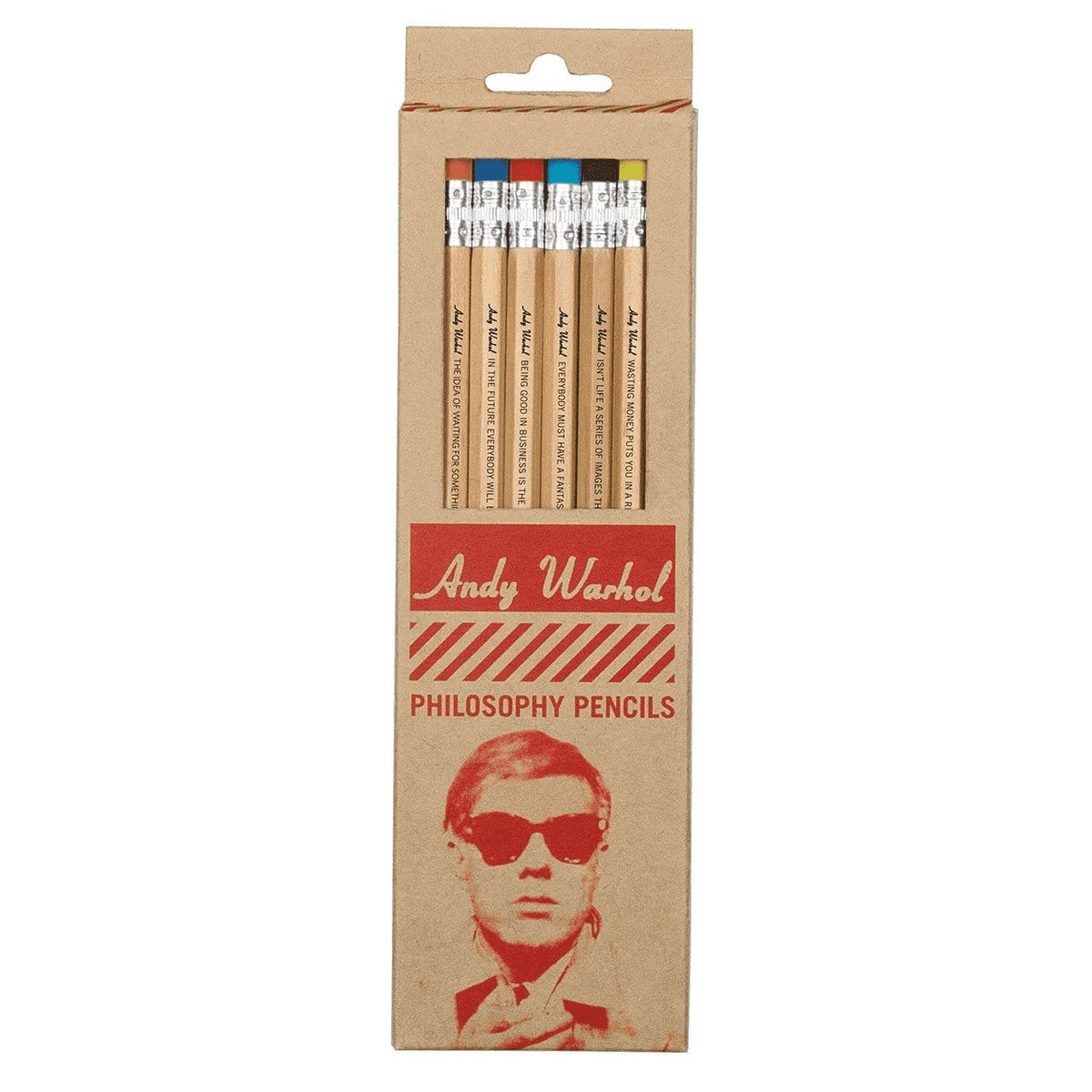 Andy Warhol Philosophy Pencil Set