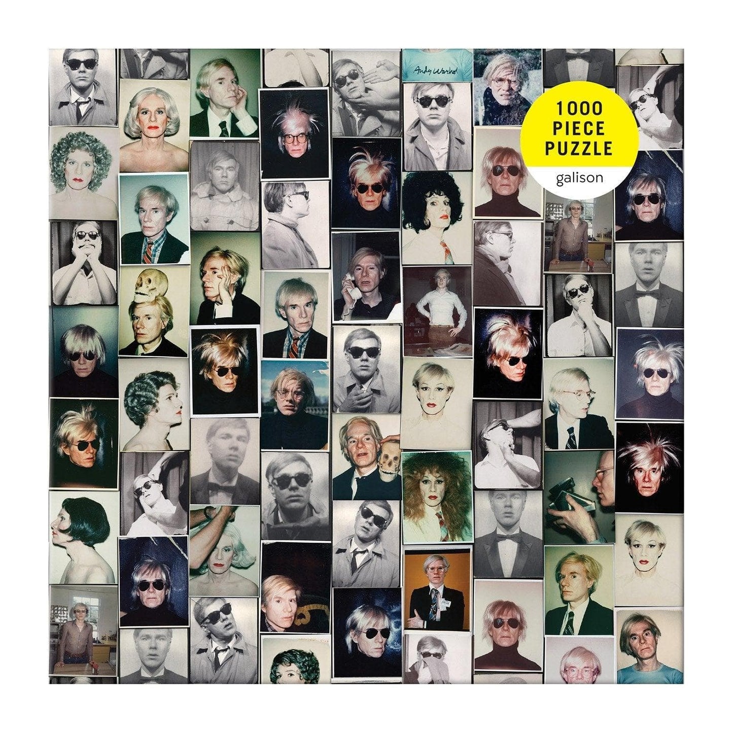 Andy Warhol Selfies 1000 Piece Jigsaw Puzzle