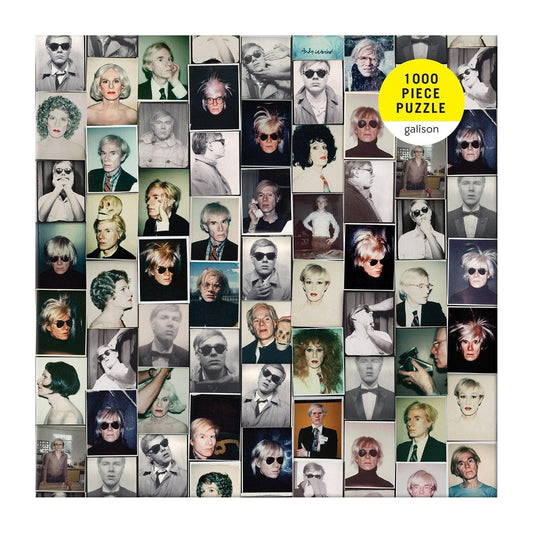 Andy Warhol Selfies 1000 Piece Jigsaw Puzzle - MAIA HOMES