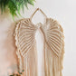 Angel Wings Hand Woven Macrame Wall Hanging - MAIA HOMES