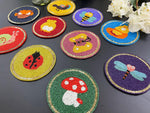 Angry Birds Beaded Round Coasters