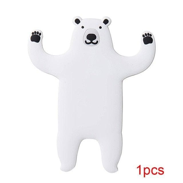 Animal World Fridge Hook Key Bear