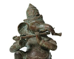 Antique Sitting Ganesh Figurine