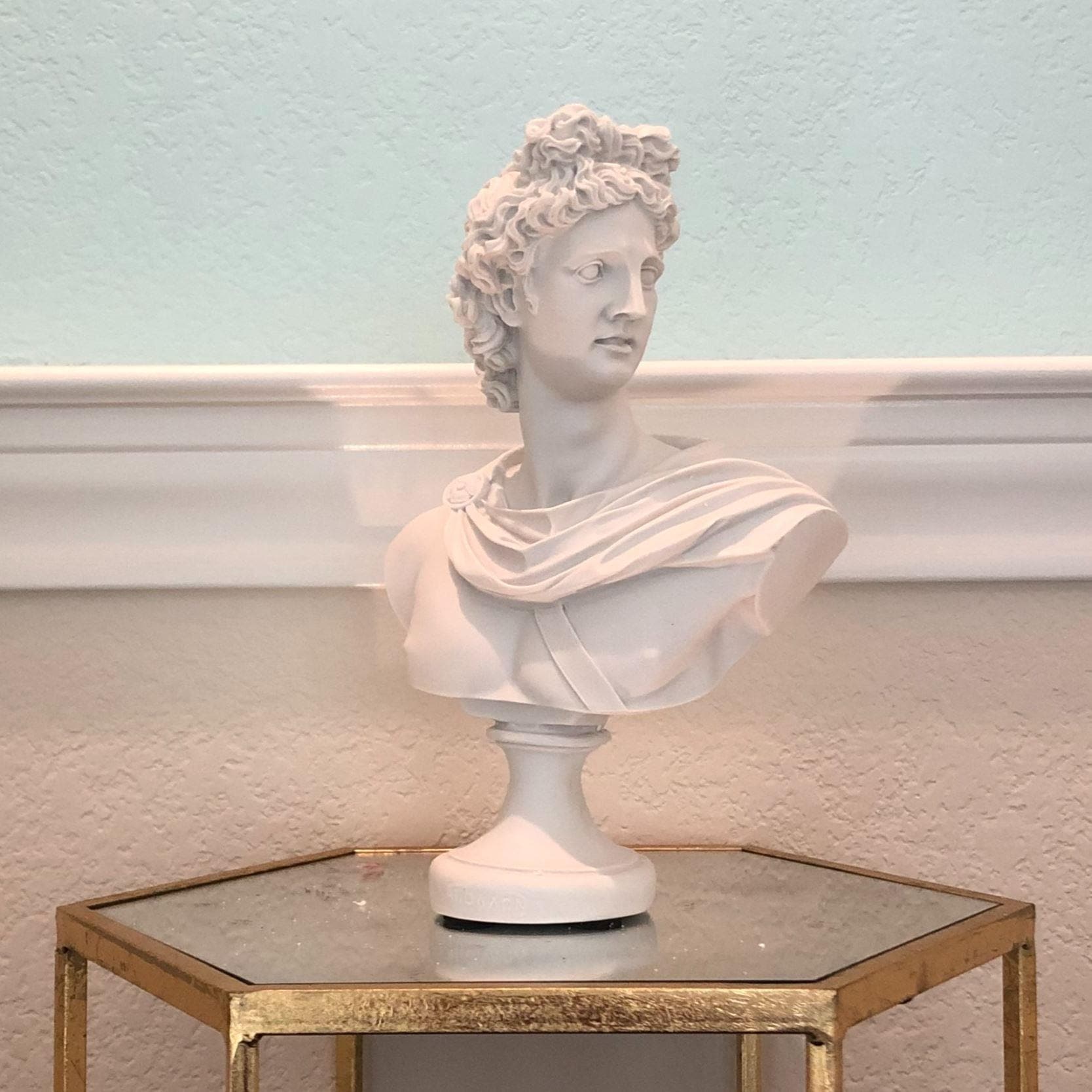 Apollo Belvedere Bust Sculpture - MAIA HOMES
