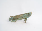 Arowana Fish Miniature Brass Sculpture