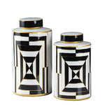 Art Deco Glam Storage Jar